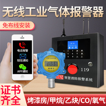 Gas detector carbon dioxide oxygen gas toxic and harmful carbon monoxide combustible gas detection alarm