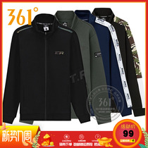 361 Degrees Mens Fashion 2020 Fall New Standout Collar Fashion Casual Cardiovercoat 361 Sportswear Mens Jacket
