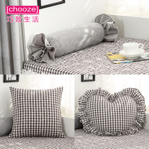 Smart life cotton pillow love pillow square pillow cushion pillow back pillow can be removed and washed