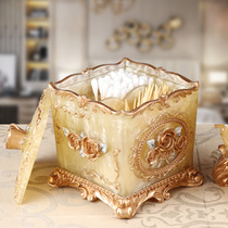 Fashion European toothpick box storage Cotton Box toothpick box home creative cotton storage box living room ornaments
