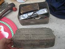 The small box 1 of the original ancient life of the original ancient life of the untransmitted handcraft of the old bark box of the Qing Dynasty