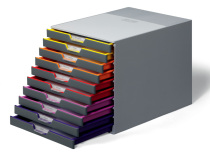 DURABLE 7160 Germany Durabao 10-layer desktop file cabinet Pull-out data cabinet File management cabinet