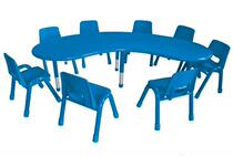 Wooden kindergarten large and medium-sized small student desks and chairs for children learning table fireproof board yue liang xing lift tables hua zhuo