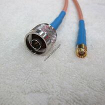 N-J N public head SMA-J SMA male head imports RG142 RG400 double shielded silver plated coaxial line