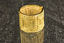 Tang Miyuzong Buddhism ornaments esochistic instruments bracelet height bracelet high-grade bracelet gold-plated