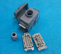 Heavy duty connector Rectangular connector Hot runner connector 10-pin Aviation plug HE010-6