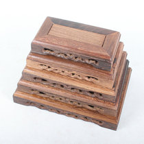 Haolin Xuan chicken wing Wood long square table chicken wing Wood small Kang several strange stone base ornaments base tea set