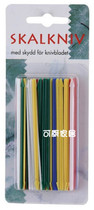 Arrow straight fruit pin fruit fork plastic fruit stick cocktail fruit Thorn multicolor H-902 100