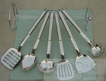 Special offer stainless steel cooking spatula soup rice colander kitchen utensils spatula seven-piece set cooking cookware