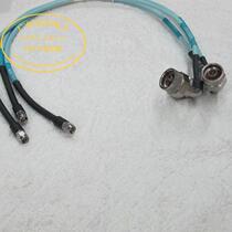 Imported UTIFLEX N-bend male to SMA male low loss microwave test cable 0.6 m