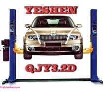 Shanghai Yesheng single cylinder double column hydraulic car lift QJY3 2D
