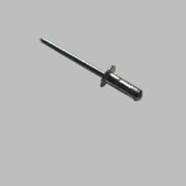 Round head opening double drum aluminum alloy blind rivet diameter 3 2 4 4 4 8mm national standard pull nail