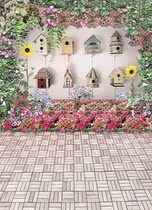 Childrens photography background cloth outdoor landscape grass green theme 100 days photo studio baby photo background paper 1364