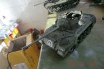 EDME 1375 M18 tank model finished product (package plate)