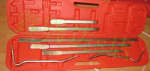 7 pieces of packaging combination rod promotion for car body metal repair plastic surgery tool