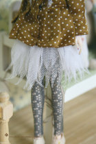 Gaga hand-white feather-like gauze gauze puff dress momomoko Blythe ararwood jerryberry fr