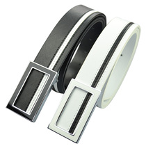 New Korean Version Fashion Leather Belt Men Casual 100 Hitch Student Pants With Youth Student Belt