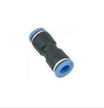 Pneumatic element tracheoconnector solenoid valve silencer 8 mm straight through tee four-way