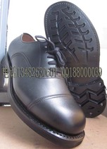 3516 old 65-style gentleman low waist shoes 78 retro old cadres three knot head rubber bottom leather shoes can be approved