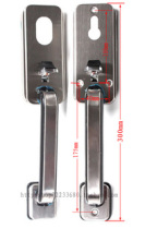 Kaixi security door handle open happy handle group lift old-fashioned anti-theft door handle