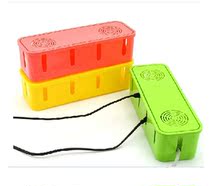 The 4th generation enlarged power cord socket storage box hub with cooling hole hub towed wire box storage