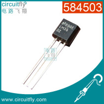 584503 temperature sensor LM35DZ precision temperature sensor TO-92