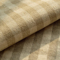 Export Japan cotton linen linen plaid fabric zakka pastoral linen fabric tablecloth Old rough cloth Thick Chaoyang grid