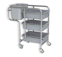 Multi-functional service car modular collection Bowl cart stainless steel dining car collection dining car trolley hotel supplies