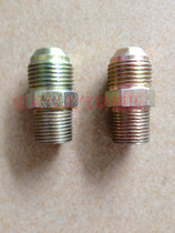 American straight oil hydraulic transition force ancient internal connection external tooth to external tooth imperial 3 points to American 3 4-16 connector