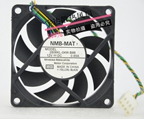 NMB 7CM 12V PWM Four-wire temperature-controlled violent windy double ball bearing CPU fan 2806KL-04W-B86