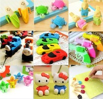 Childrens stationery cute creative a variety of cartoon shape small eraser student prizes and gifts promotion wholesale