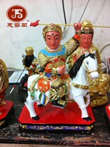 Five Battalion General 3 is a golden camphor wood carving Buddha statue statue Buddha equipment customized 30cm
