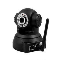 Network surveillance camera supports WIFI with electronic gimbal pluggable card