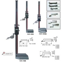 Wide Land Electronic Number Display Height Ruler 0-200 0-200 0-300 0-500 0-600 0-600 0 01mm