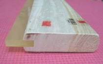 Manual screen printing Wooden handle scraper Mailbox flat scraper rubber strip Screen printing material equipment Screen printing ink auxiliary material