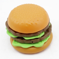  Household simulation food hamburgers Educational childrens toys Kindergarten corner teaching aids