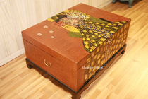 Hand-painted European wooden box cage storage box storage box display living room coffee table storage box jewelry box