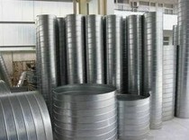 Galvanized spiral duct exhaust duct hood stainless steel smoke pipe Hood pipe fittings processing and ventilation