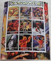 (Sunshine Post Spring Agency)Foreign stamps cartoon stamp knights