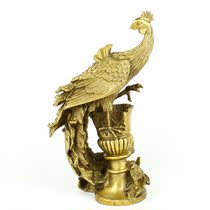 Bronze Ware Bronze Phoenix Pendulum of the King of the Birds of the Sun The Auspicious Birds of the Sun Bird Auspicious Birds