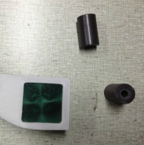  Brushless vacuum pump rotor magnet Φ24×Φ8×39 radial 4-pole magnetic ring