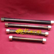 Air compressor aluminum tube outer diameter 12mm nut inner diameter 18mm Air pump accessories head The whole machine bridge pipe 19 thread