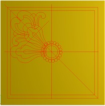 Wood carving patterns size 28*28 computer carved drawings relief drawings grayscale drawings wood and jade design source materials