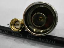 High quality RF adapter feeder RG223 cable N male to RP-SMA male pin 50 ohm