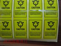 Three arrows can be cycled anti-static label full English version can be waterproof 40*22mm10