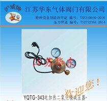 YQTG-343 of YQT-11A pressure reducer Carbon dioxide electric heating pressure reducer pressure reducing valve single stage double meter