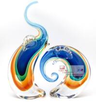 Wonderful glaze glaze ornaments bookcase jewelry glaze gifts auspicious Ruyi