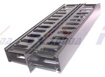 Manufacturer Sales: 19-inch 1U Double-sided Polywire Shelf 1U Plastic Double Face 12 Gear Wire Rack with wire rack