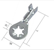 DJ4305-5B car connector hole type lug plug for car connector