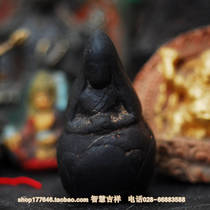 Tibetan sacred objects Big Music Lotus red Lama Zuo left-leaning Maduo old Buddha statue is very rare and has been appreciated.